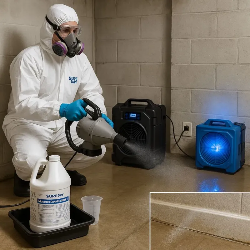 Sanitization and Odor Removal process in Ocean View, DE